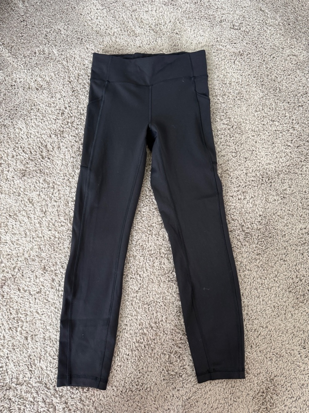 Lululemon Black 7/8” Pocket Leggings